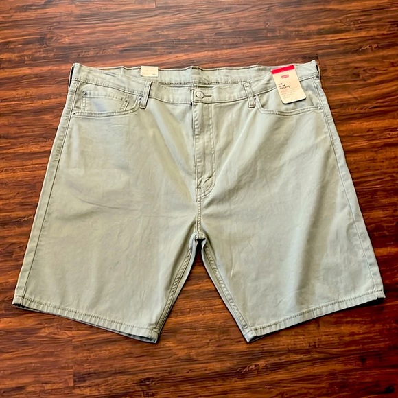 Levi's 412 Men’s Slim Flat Front Jean Shorts Size 42 - Picture 1 of 8